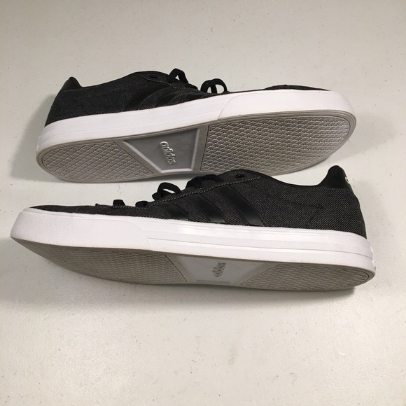 Adidas Sneakers Black Denim Size 12 Ortholite Float - Picture 11 of 15